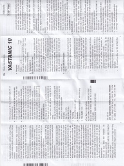 Thuốc Vastanic 10 Usa - Nic Pharma điều trị rối loạn lipid, làm giảm cholesterol (10 vỉ x 10 viên)