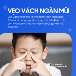 Vẹo vách ngăn mũi 1