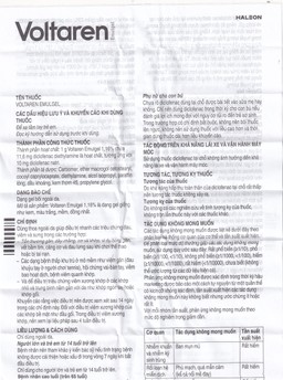 Gel bôi Voltaren Emulgel Novartis điều trị giảm đau do chấn thương hoặc thấp khớp (20g)