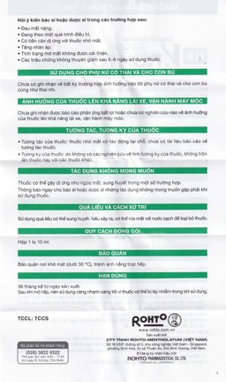 Thuốc nhỏ mắt New V.Rohto điều trị mỏi mắt, sung huyết kết mạc (13ml)