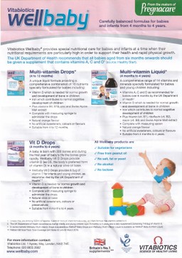 Siro Wellbaby Multi-Vitamin Liquid Vitabiotics bổ sung vitamin và khoáng chất cho trẻ (150ml)