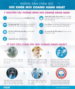 Xịt mũi Xisat người lớn 75ml làm sạch thông mũi