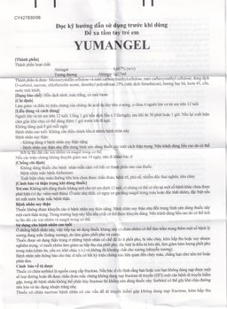 Hỗn dịch uống Yumangel Yuhan kháng acid và cải thiện loét dạ dày - tá tràng (20 gói x 15ml) 