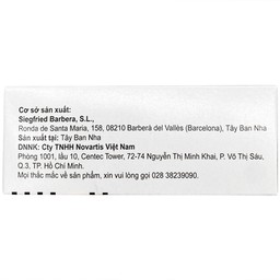 Thuốc Revolade 25mg Novartis chống chảy máu do thiếu tiểu cầu trong máu (28 viên)