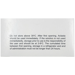 Dung dịch truyền tĩnh mạch Aclasta 5mg Sandoz điều trị loãng xương ở phụ nữ sau mãn kinh