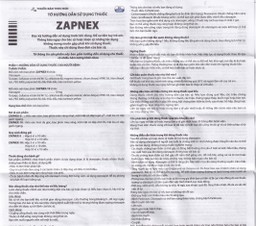Thuốc Zapnex-10 DaviPharm điều trị tâm thần phân liệt (3 vỉ x 10 viên)