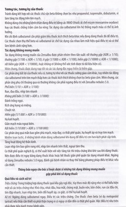 Thuốc Zensalbu 5mg CPC1HN kiểm soát co thắt phế quản mạn, điều trị hen nặng cấp tính (2 vỉ x 5 ống)