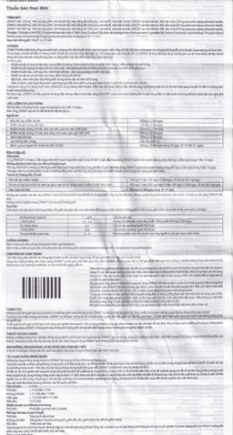 Thuốc Zinnat 250mg GSK điều trị nhiễm khuẩn (1 vỉ x 10 viên)