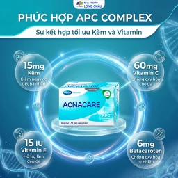 Viên hỗ trợ làm đẹp da Acnacare Mega (3 vỉ x 10 viên) 3
