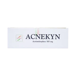 Thuốc Acnekyn 500mg Đông Nam điều trị các chứng đau và sốt từ nhẹ đến vừ (10 vỉ x 10 viên)