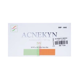 Thuốc Acnekyn 500mg Đông Nam điều trị các chứng đau và sốt từ nhẹ đến vừ (10 vỉ x 10 viên)