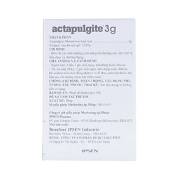 Bột pha dung dịch uống Actapulgite 3g Beaufour Ipsen điều trị tiêu chảy và chướng bụng (30 gói)