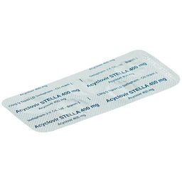 Thuốc Acyclovir Stella 400mg điều trị nhiễm Herpes simplex, Herpes zoster, thủy đậu (7 vỉ x 5 viên) 4