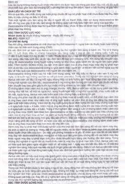 Siro Aerius MSD giảm nhanh các triệu chứng viêm mũi dị ứng, mày đay (60ml)