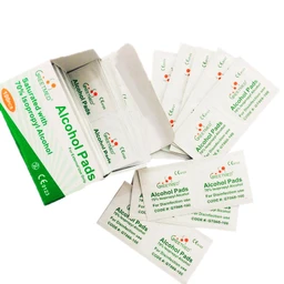 Gạc tẩm cồn Greetmed (100 miếng) làm sạch da, ngăn ngừa vi khuẩn