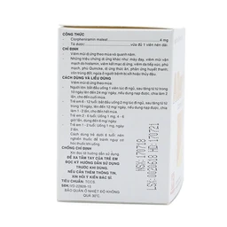Thuốc Allerfar Pharmedic điều trị viêm mũi dị ứng, các triệu chứng dị ứng (10 vỉ x 20 viên)