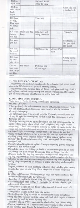 Thuốc Alsiful S.R 10mg Standard điều trị phì đại lành tính tuyến tiền liệt (3 vỉ x 10 viên)