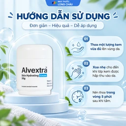 Kem bôi dưỡng ẩm cho da khô Alvextra Skin Hydrating Cream  50g 5