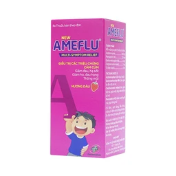 Siro Ameflu Multi-Symtom Relief OPV hương dâu điều trị các triệu chứng cảm cúm (60ml) 5
