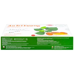 Viên giảm táo bón An Trĩ Vương Vinh Gia (3 vỉ x 10 viên)