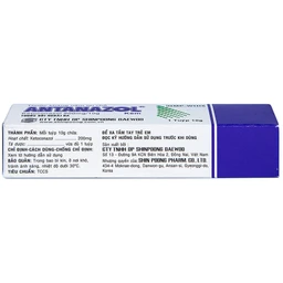 Kem bôi da Antanazol 200mg Shinpoong Daewoo điều trị các bệnh nhiễm nấm ngoài da (10g)