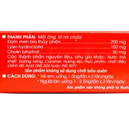 Dung dịch giúp trẻ ăn ngon miệng Antot IQ Traphaco (20 ống)