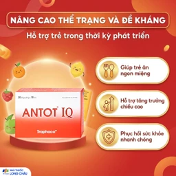 Dung dịch giúp trẻ ăn ngon miệng Antot IQ Traphaco (20 ống) 4