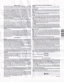 Thuốc Arcoxia 60mg MSD điều trị thoái hoá khớp, viêm khớp dạng thấp (3 vỉ x 10 viên)