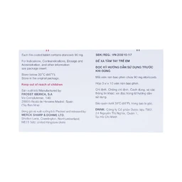 Thuốc Arcoxia 90mg MSD điều trị thoái hoá khớp, viêm khớp dạng thấp (3 vỉ x 10 viên)