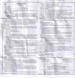 Thuốc Arthrobic 15 Mekophar điều trị viêm đau xương khớp, viêm khớp dạng thấp (30 viên)