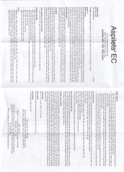 Thuốc Aspilets EC 80mg phòng ngừa nhồi máu cơ tim, đột quỵ (10 vỉ x 10 viên)