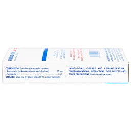Thuốc Atorvastatin 20mg Domesco điều trị tăng lipid huyết, phòng ngừa bệnh tim mạch (2 vỉ x 10 viên)