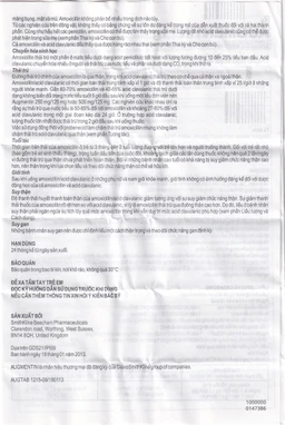 Thuốc Augmentin 1g GSK điều trị nhiễm khuẩn (2 vỉ x 7 viên)