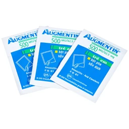 Bột Augmentin 500mg/62.5mg GSK điều trị nhiễm khuẩn (12 gói)