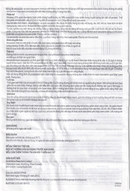 Thuốc Augmentin 625mg GSK điều trị nhiễm khuẩn (2 vỉ x 7 viên)