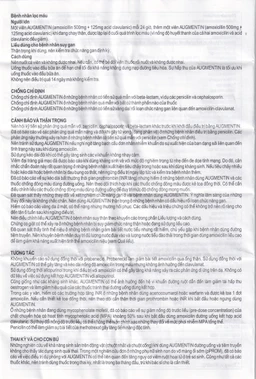 Thuốc Augmentin 625mg GSK điều trị nhiễm khuẩn (2 vỉ x 7 viên)