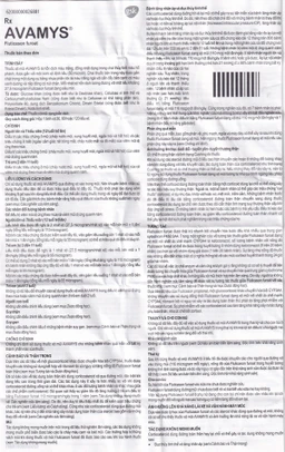 Thuốc xịt mũi Avamys 27.5mcg GSK điều trị chảy nước mũi, xung huyết mũi (120 liều xịt)