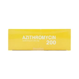 Bột Azithromycin 200 DHG điều trị nhiễm khuẩn (24 gói)