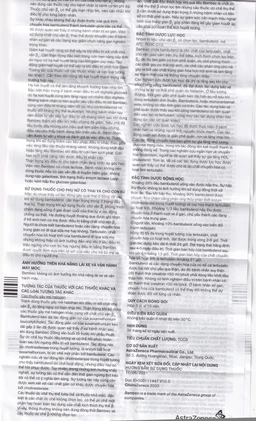 Thuốc Bambec 10mg AstraZeneca điều trị hen phế quản, co thắt phế quản (3 vỉ x 10 viên)