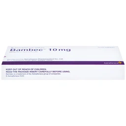 Thuốc Bambec 10mg AstraZeneca điều trị hen phế quản, co thắt phế quản (3 vỉ x 10 viên)