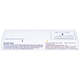 Thuốc Bambec 10mg AstraZeneca điều trị hen phế quản, co thắt phế quản (3 vỉ x 10 viên)