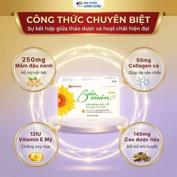 Viên hỗ trợ cân bằng nội tiết tố nữ Bảo Xuân Gold Nam Dược (3 vỉ x 10 viên) 3