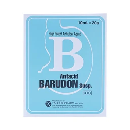 Hỗn dịch Barudon Susp Clesstra giảm đau nhanh trong viêm dạ dày, loét dạ dày - tá tràng (20 gói x 10ml)