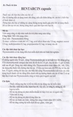 Thuốc Bentarcin 80mg Kolmar chống ung thư, hỗ trợ điều trị tác động vào hệ miễn dịch (6 vỉ x 10 viên)