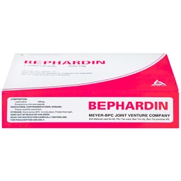 Thuốc Bephardine 100mg điều trị viêm gan siêu vi B mạn tính (3 vỉ x 10 viên)