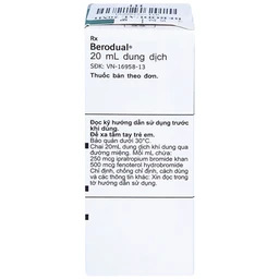Dung dịch Berodual Boehringer hỗ trợ giãn phế quản (20ml)
