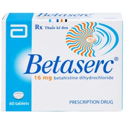 Thuốc Betaserc 16mg Abbott điều trị rối loạn tiền đình (3 vỉ x 20 viên)