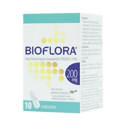 Thuốc Bioflora 200mg Biocodex điều trị tiêu chảy (10 viên)
