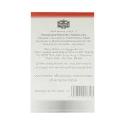 Thuốc Biseptol Pharbaco điều trị nhiễm khuẩn do các vi khuẩn nhạy cảm (1 vỉ x 20 viên)