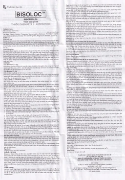 Thuốc Bisoloc United điều trị tăng huyết áp và bệnh mạch vành (3 vỉ x 10 viên)